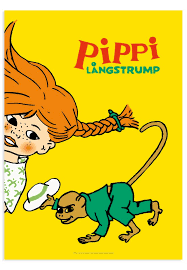 Uppsatser om vi på saltkråkan. Poster Pippi Och Herr Nilsson 21x29 7 Cm