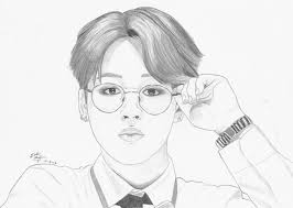 Jungkook is such a great looking guy; Image Result For Bts Drawings Bts Drawings Jimin Fanart Drawings