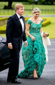 Het was lastig om goede foto's te maken, want het ging in rap tempo en. King Willem Alexander Queen Maxima Visit Ireland Dinner