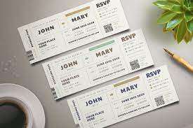 Boarding Pass Wedding Invitation Boarding Pass Wedding Invitation Ticket Wedding Invitations Printing Wedding Invitations