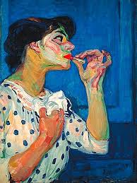 Les Fleurs Et La Souris Huariqueje Le Rouge A Levres Ii Kupka Les Arts L Art Du Portrait Comment Peindre