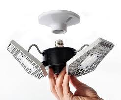 Trilight Motion Activated Garage Light Garage Lighting Led Garage Lights Solar Garage Lights