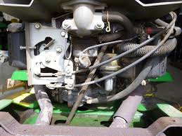 A fuel pump on a john deere tractor has a sensor that helps regulate fuel flow into the carburetor. 345 Fuel Pump R R My Tractor Forum