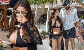 Chris martinez is a superstar dj who performs alongside brother stevie as the martinez brothers. Demi Rose Wears Bikini As She Enjoys Lunch With Chris Martinez Daily Mail Online