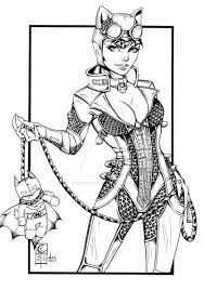 These alphabet coloring sheets will help little ones identify uppercase and lowercase versions of each letter. Catwoman Coloring Pages Scenery Mountains