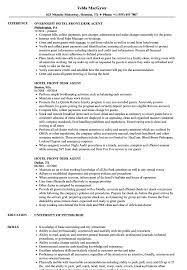 Hotel Front Desk Agent Resume Samples Velvet Jobs