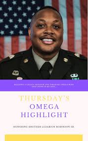 Early Life and Family LeDarion Robinson Sr. was born