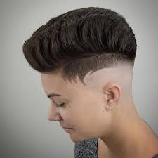 A style where the sides and lower back of hair is shaved or cut very shortthin while the crown hair is left longer. Men S Hair Haircuts Fade Haircuts Short Medium Long Buzzed Side Part Long Top Short Sides Hair Style Hairstyle Haircut Hair Color Slick Back Men