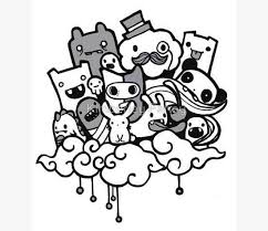 Berikut contoh gambar 3 dimensi yang digambar hanya menggunakan pensil, dijamin mata anda akan dibuat takjub dengan berbagai karya seni 3 dimensi dibawah ini. 20 Contoh Gambar Doodle Art Simple Mudah Di Tiru Grafis Media Graffiti Seni Doodle Gambar Lucu