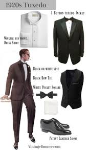 It brings them up from ~30% complete to ~100% complete! 1920s Men S Formal Wear Tuxedo Vest Shoes Top Hats