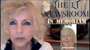 HILARY PORTER OBITUARY In Memoriam June 2024 23 51'