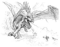 Green Dragon Characters Art Neverwinter Nights Dragon Sketch Dragon Art Dragon Artwork