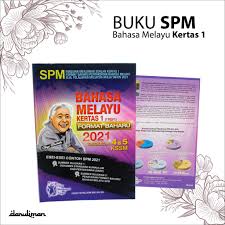 Peperiksaan sijil pelajaran malaysia (spm) adalah sangat penting buat para pelajar kerana ianya menentukan halatuju pendidikan tinggi dan seterusnya untuk mereka. Buku Bahasa Melayu Kertas 1 Format Baharu Kssm Spm 2021 Shopee Malaysia