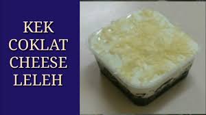 Cream cheese tatura (250gm) susu cair (1/4 cawan) nota: Kek Viral Kek Coklat Cheese Meleleh Youtube