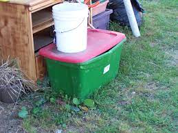 I haven't been out to storage since maybe sometime in july, so this was a surprise to me. How To Make A Compost Bin From A Plastic Storage Container Dengarden