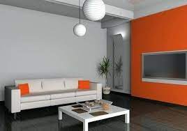 Our furniture is dark brown, the rug is a. Bedroom Ideas Orange Walls Living Room Orange Grey And Orange Living Room Living Room Grey