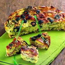 Clafoutis De Courgettes Et Jambon Cru Recettes De Cuisine Recette Cuisine Et Boissons