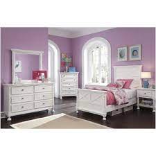 There's no better way to tie a bedroom together than with a full bedroom set. B502 87 Ashley Furniture Kaslyn Kids Room Full Panel Bed