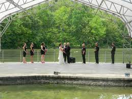 Bridal Party On The Floating Island Twin Lakes Park Greensburg Pa Lake Park Twin Lakes Lake