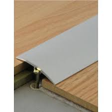 0 93mx30mm Barre Seuil Alu Naturel Invisible Multi Niveaux Harmony