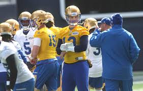 Backup Bombers Qbs Dont Worry About Depth Chart Winnipeg