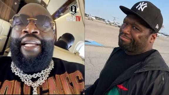 "Where Dat Starlink At" Rick Ross Pops Off On 50 Cent After $700K Jet Internet Upgrade! 🛩