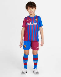Barcelona's new kit 2021/22 reveal. Nike Fc Barcelona 2021 22 Home Kit Children
