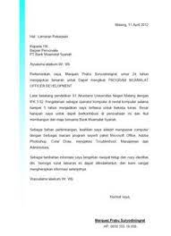 Contoh surat lamaran kerja resume info pdf lamaran nadiva bank mandiri taspen pos odp hafid. 15 Contoh Surat Lamaran Odp Bank Mandiri