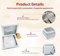 OEM ODM Custom Print Tinplate Storage Container Square Plaid ...