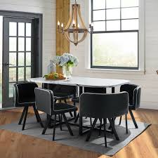 Brink 7 piece pedestal dining set, cappuccino wood (table & 6 gray parsons chairs) average rating: Dining Sets Archives Page 6 Of 7 Home Base Furniture