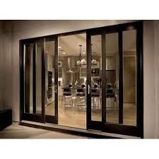 Black frame sliding glass door. Glass Aluminum Black Upvc Frame Centre Opening Sliding Glass Door Exterior Rs 730 Square Feet Id 22615300912