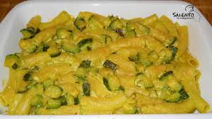 Se utilizzate erbe aromatiche fresche tritatele finemente con il coltello. Pasta Al Forno Con Zucchine Senza Besciamella Salento Terra Da Gustare