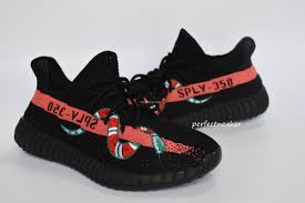 Black And Pink Yeezys Yeezy 350v2 350 Sply Boost Black And Red Snake Fresh Sneakers Fashion Curvy Petite Fashion