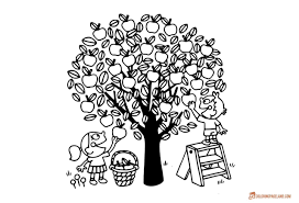 There are three main reasons to prune fruit trees. Apple Tree Coloring Pages Downloadable And Printable Collection Tree Coloring Page Apple Coloring Pages Mom Coloring Pages