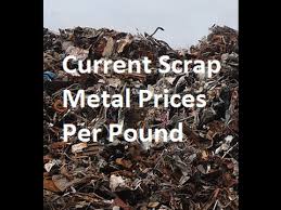 Heavy steel & cast iron: Current Scrap Metal Prices Per Pound Youtube