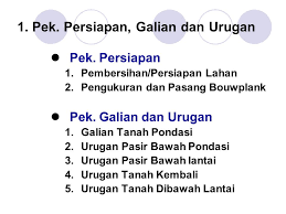 Rumus volume urugan tanah = luas penampang potongan x panjang urugan. Perhitungan Volume Pekerjaan Ppt Download