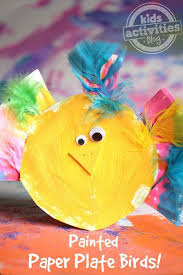 Paper Plate Bird Crafts For Kids Adorable Paper Plate Bird Craft Kids Activities Blog Kidscrafts Paperplatecrafts Bird Crafts Preschool Paper Plate Crafts For Kids Preschool Crafts