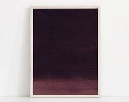 Dark Purple Print Maroon Art Print Magenta Print Modern Purple Painting Dark Red Watercolor Print Purple Wa Purple Painting Purple Wall Art Teal Art Print