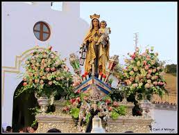 La virgen del carmen se origina en la biblia: The Festival Of Virgen Del Carmen East Of Malaga