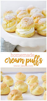 Homemade Cream Puffs They Re Easier Than They Look Lil Luna Recipe Homemade Cream Puffs Cream Puff Recipe Desserts