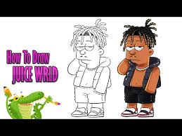 How to draw patrick star. How To Draw Juice Wrld The Simpson Style Myhobbyclass Com Learn Drawing Painting And Have Fun With Art And Craft