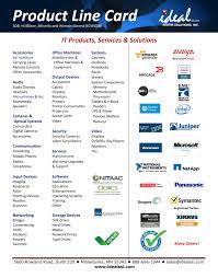 Check spelling or type a new query. Product Line Card Ideal System Solutions Inc Ideal System Solutions Inc