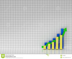 Bar Chart Good Results Stock Illustration Illustration Of
