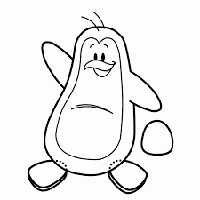 This set of preschool printables can be used as a quiet time activity or presented at your next playdate. Cute Penguin Coloring Pages Coloring Home