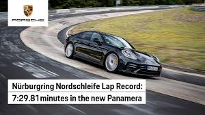 The 2017 dodge viper acr achieved a groundbreaking record on september 1st, 2017 when german racing driver lance david arnold took it for a spin around nürburgring and did the lap in 7:01.3, which aside from being the fastest american car, became the fastest lap ever recorded in a manual car. 2021 Porsche Panamera Breaks Nurburgring Lap Record Caradvice