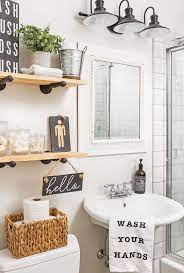 Pedestal Sink Storage Ideas