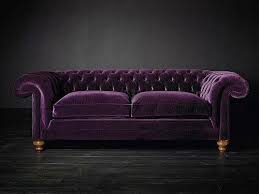 Pin By Jennifer Scott Swan On For The Home Interior Purple Furniture Purple Sofa Purple Velvet Sofa