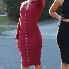 Think red carpet as you're making your selections. Red Button Down Dress Off 73 Medpharmres Com