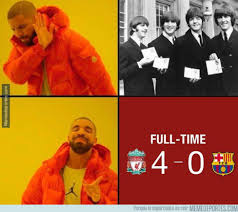 First division, april, 1988 the tables were turned in 1988 with. Liverpool Barcelona The Best Memes As Barca Crash Out Of The Champions League As Com