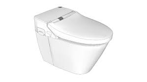 Large Preview Of 3d Model Of Toto Tankless Sketchup Model Model Toilet Prices